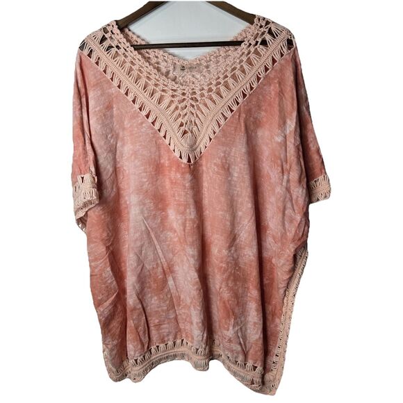 Cupshe Pink Swim Coverup One Size - Picture 1 of 5